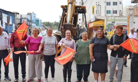 Arranca obra de construcción de red de drenaje sanitario y pavimento hidráulico en Tepeji del Río