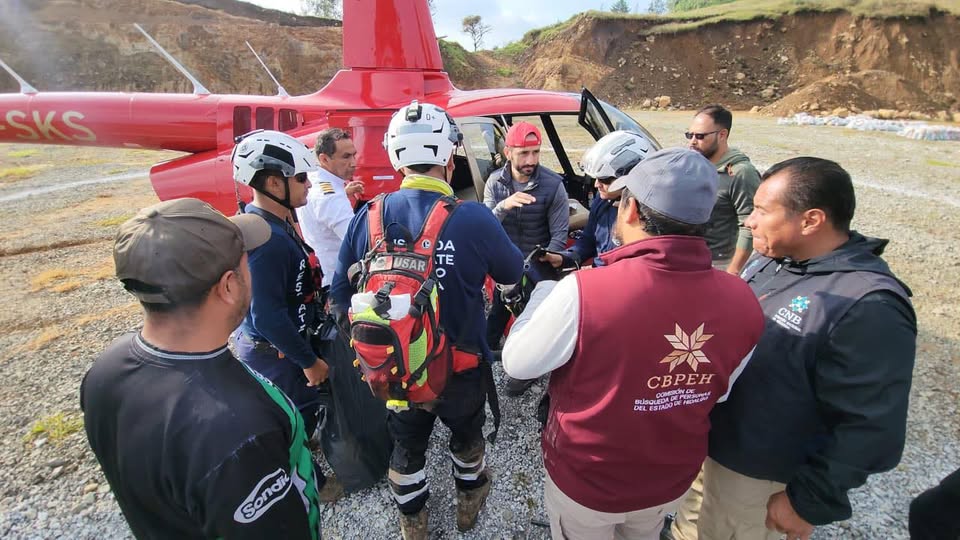 Localizan a 9 personas desaparecidas por derrumbes y desbordes de ríos en Hidalgo