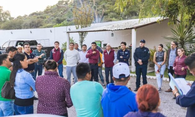 Alcaldesa de Tepeji se reúne con los delegados de Santa María Quelites, Montecillo, La Loma de San José, San José Piedra Gorda y Las Colonias