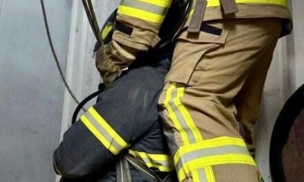 Bomberos de Tepeji participan en el curso Rapid Intervention Team