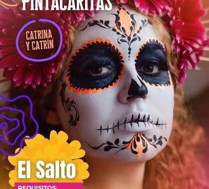 DIF Tepeji invita al Taller de Pintacaritas “Catrinas”