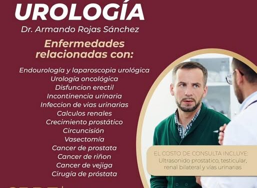 La UBR de Atotonilco de Tula contará con la presencia de un especialista en urología