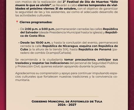 𝗔𝗧𝗘𝗡𝗖𝗜𝗢́𝗡 𝗖𝗜𝗨𝗗𝗔𝗗𝗔𝗡𝗜́𝗔 DE ATOTONILCO DE TULA