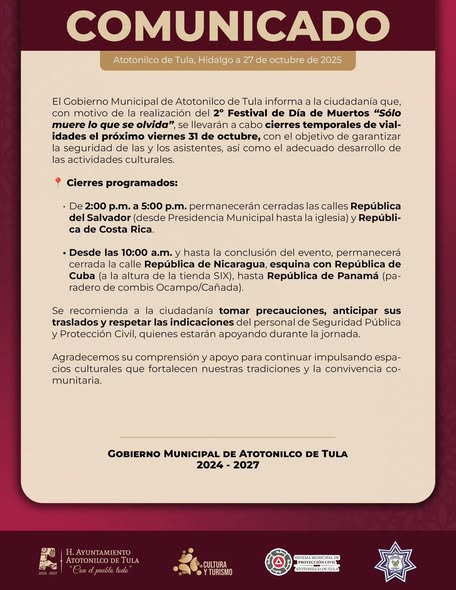 𝗔𝗧𝗘𝗡𝗖𝗜𝗢́𝗡 𝗖𝗜𝗨𝗗𝗔𝗗𝗔𝗡𝗜́𝗔 DE ATOTONILCO DE TULA