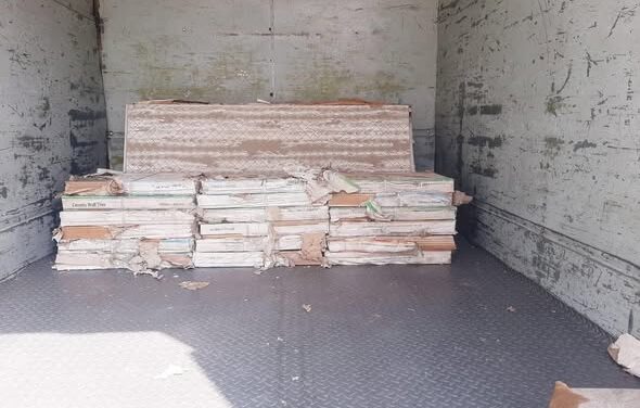Entregan loseta para el comedor escolar de la Escuela Primaria Francisco Villa en Tepeji del Río