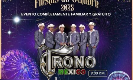 No tepierdas la presentación de El Trono de México en las Fiesta de Octubre Tepeji 2025