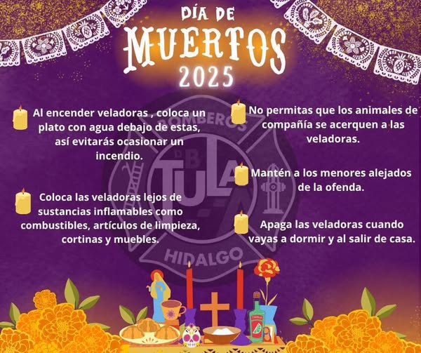 Medidas preventivas para garantizar las celebraciones de Día de Muertos