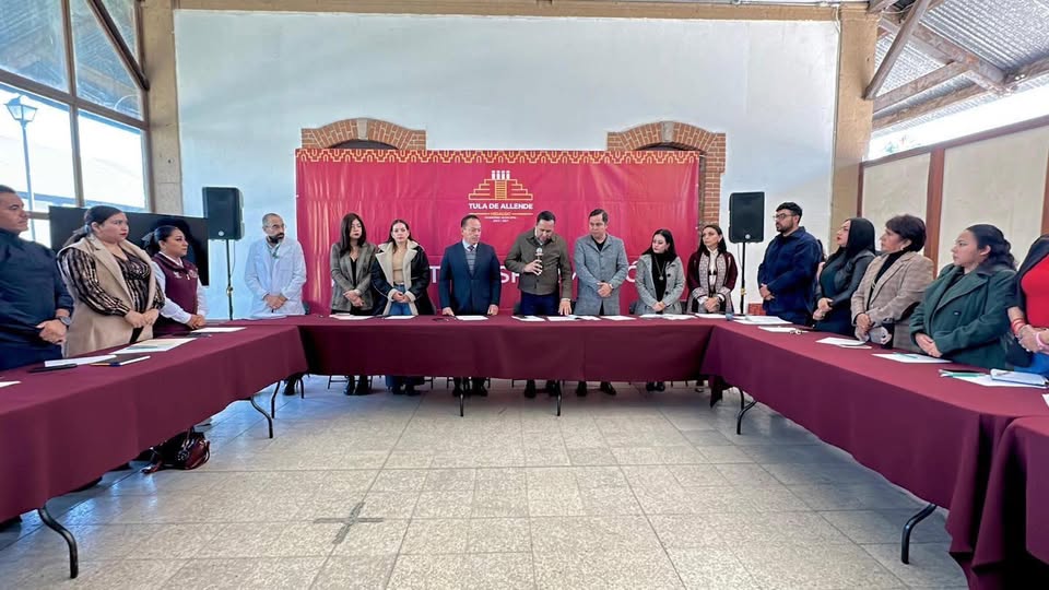 Toma de protesta de las y los integrantes del Concejo Municipal y del Grupo Municipal para la Prevención del Embarazo en Adolescentes de Tula de Allende