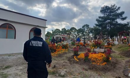 Realizan operativo en panteones de Tula de Allende