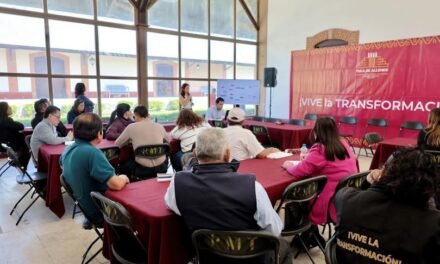 Se llevó a cabo el taller de participación ciudadana en Tula de Allende