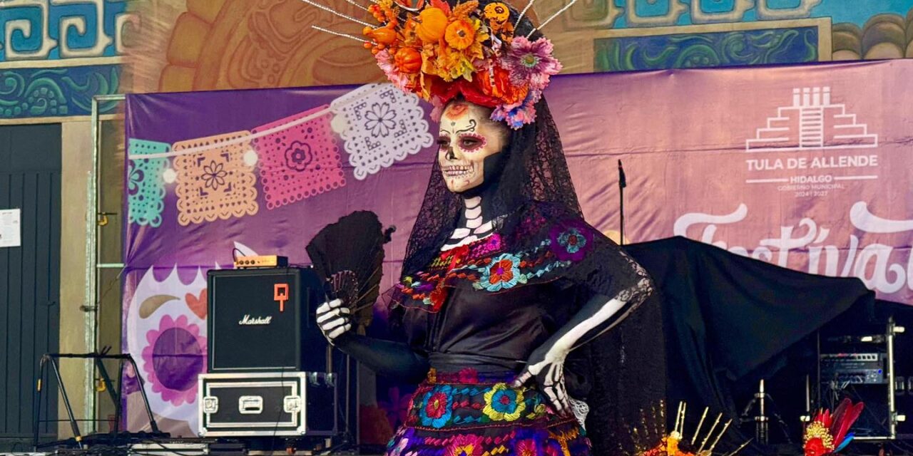 Éxito rotundo en el Festival de Día de Muertos 2025 realizado por el gobierno municipal de Tula de Allende