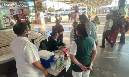 SSH instala puntos de vacunacion en lugares de mayor afluencia