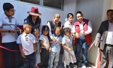 Realizaron trabajos de rehabilitación de sanitarios en la Escuela Primaria Lauro Aguirre en Tepeji