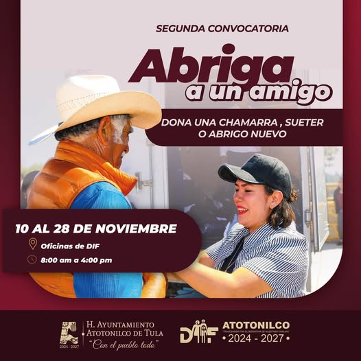 𝗦𝗲𝗴𝘂𝗻𝗱𝗮 𝗰𝗼𝗻𝘃𝗼𝗰𝗮𝘁𝗼𝗿𝗶𝗮 “𝗔𝗯𝗿𝗶𝗴𝗮 𝗮 𝘂𝗻 𝗮𝗺𝗶𝗴𝗼”