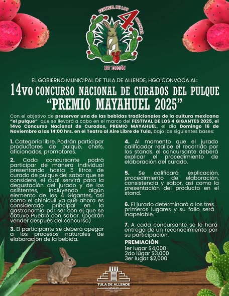 Participa en dos de los eventos más emblemáticos del Festival de los 4 Gigantes en Tula