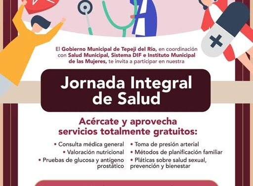 Mañana jueves habrá Jornada Integral de la Salud en San Mateo