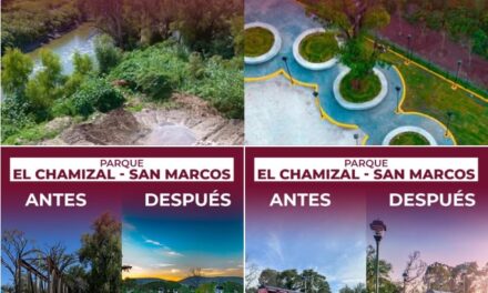 El gobierno municipal de Tula dignifica el parque el Chamizal-San Marcos con una inversión superior a los 4 millones de pesos