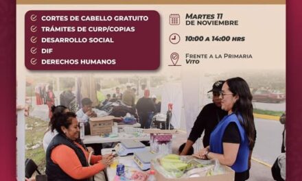 La 𝐉𝐨𝐫𝐧𝐚𝐝𝐚 𝐝𝐞 𝐬𝐞𝐫𝐯𝐢𝐜𝐢𝐨𝐬 𝐠𝐫𝐚𝐭𝐮𝐢𝐭𝐨𝐬 estará hoy en Vito