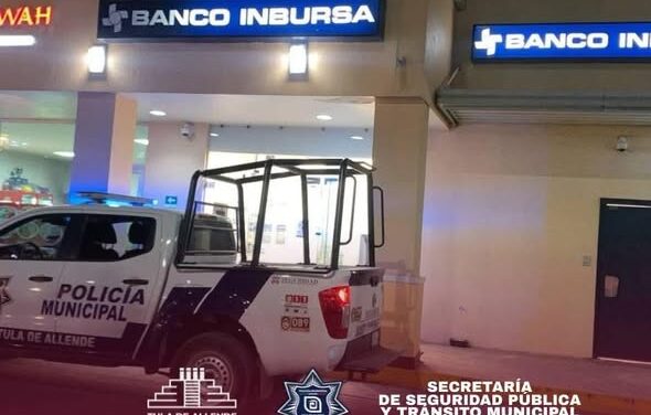 Implementan operativo especial de vigilancia y protección en todas las plazas comerciales de Tula