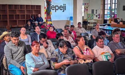 Imparten taller sobre 𝐜𝐢𝐛𝐞𝐫𝐬𝐞𝐠𝐮𝐫𝐢𝐝𝐚𝐝 a delegados de Tepeji del Río