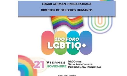 Atotonilco realizará segundo foro LGBTIQ+