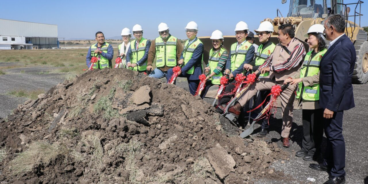 Inicia construcción de la 𝗻𝘂𝗲𝘃𝗮 𝗽𝗹𝗮𝗻𝘁𝗮 𝗱𝗲 𝗢𝗿𝗶𝗲𝗻𝘁𝗮𝗹 𝗬𝘂𝗵𝗼𝗻𝗴 𝗲𝗻 𝗔𝘁𝗼𝘁𝗼𝗻𝗶𝗹𝗰𝗼 𝗱𝗲 𝗧𝘂𝗹𝗮