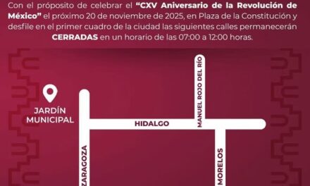 Habrá cierre de vialidades por desfile en Tula de Allende