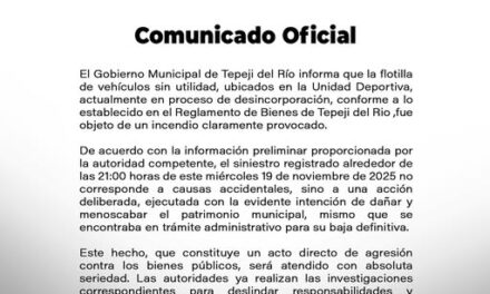 Comunicado del Gobierno Municipal de Tepeji del Río