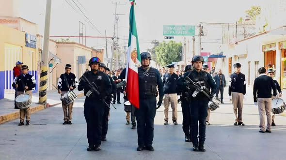 Tepeji del Río conmemoró el 115 aniversario de la Revolución Mexicana