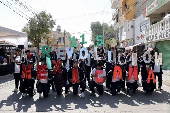Atotonilco de Tula conmemora el 115º Aniversario de la Revolución Mexicana