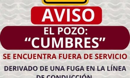 La Comisión de Agua de Tepeji emite el siguiente comunicado