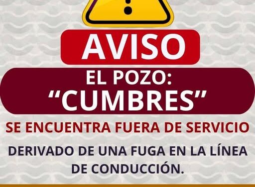 La Comisión de Agua de Tepeji emite el siguiente comunicado