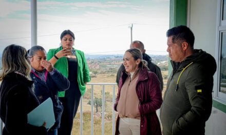 Tania Valdez da seguimiento a trámites para poner en marcha el COBAEH de San Ildefonso