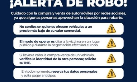 Seguridad Pública de Tula emite recomendaciones para la compra y venta de vehículos a través de las redes sociales