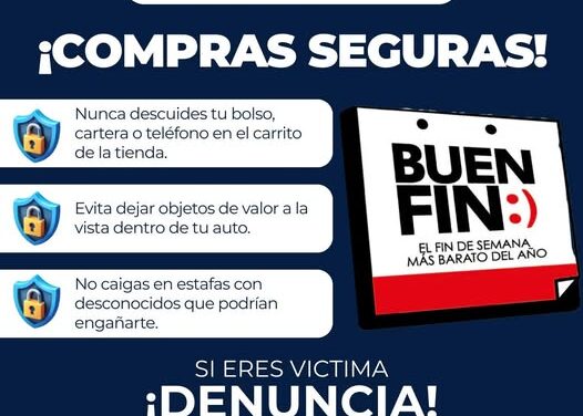 Durante este Buen Fin realiza compras seguras
