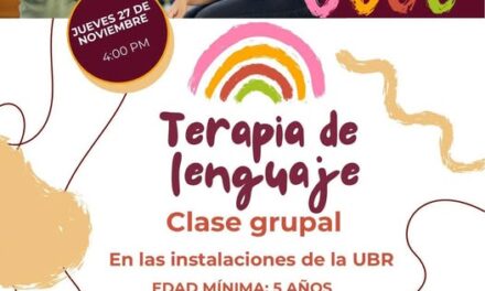 DIF Tepeji invita a la clase de terapia de lenguaje grupal