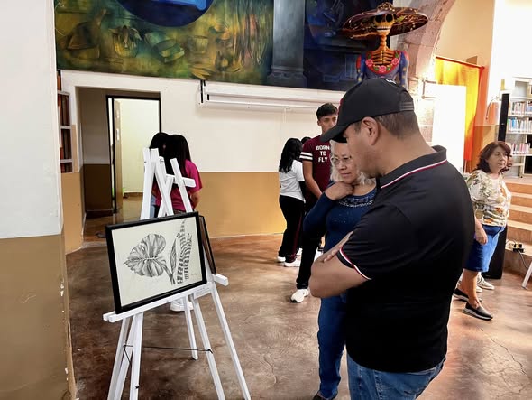 Inauguran exposición del artista Gerardo Espinoza de la Rosa en Tepeji del Río