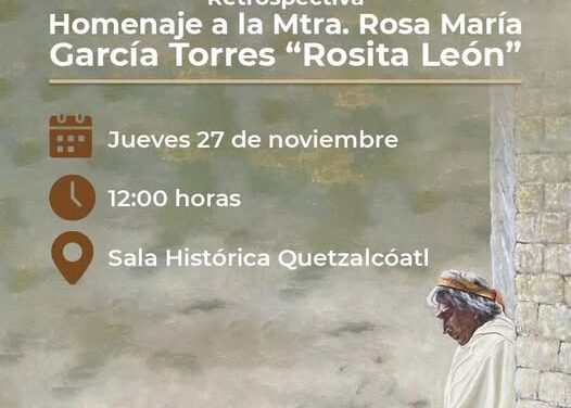 El gobierno de Tula de Allende te invita a conocer la mirada de Rosita León a través de su obra “Restrospectiva”.