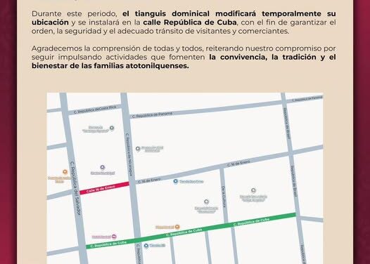 Cerrarán vialidades en Atotonilco de Tula por instalación de villa navideña