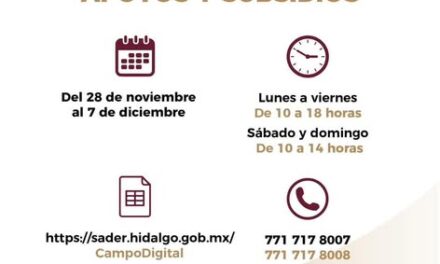 Atención productores agrícolas y ganaderos de Tepeji del Río