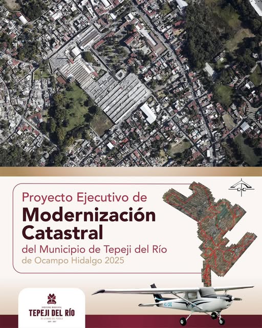 Avanza Proyecto Ejecutivo de Modernización Catastral en Tepeji del Río