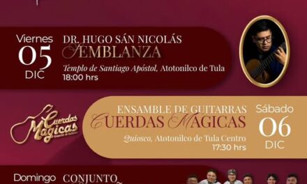 Inician las Tardeadas Culturales en Atotonilco de Tula