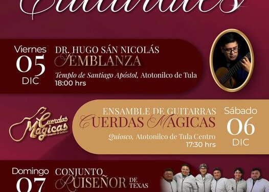 Inician las Tardeadas Culturales en Atotonilco de Tula