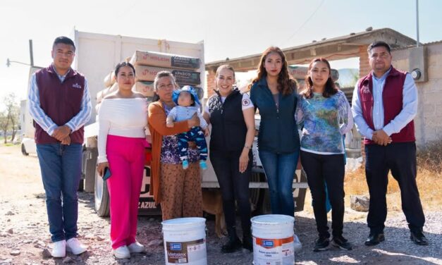 Apoyo del Gobierno Municipal a la Delegación de La Estancia y a la Escuela CONAFE