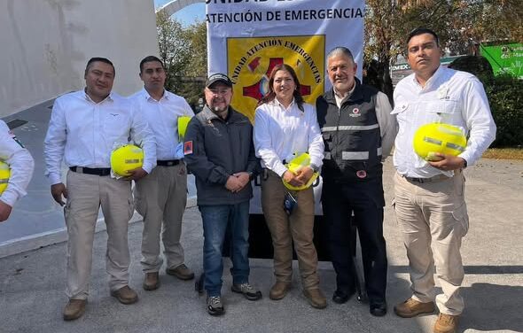 Elementos de la Unidad Municipal de Protección Civil y Bomberos Tepeji del Río forman parte de la Unidad Estatal de Emergencias Hidalgo
