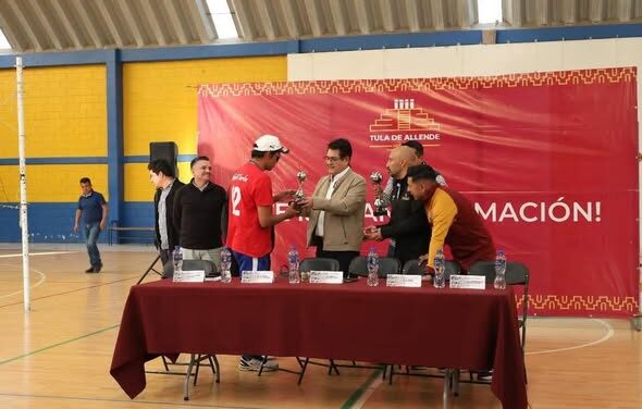 En Tula se llevó a cabo la premiación del cuadranagular municipal de voleibol 2025.