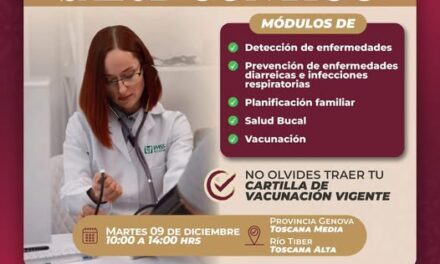 Continúan las «Jornadas Salud Contigo» en Atotonilco de Tula