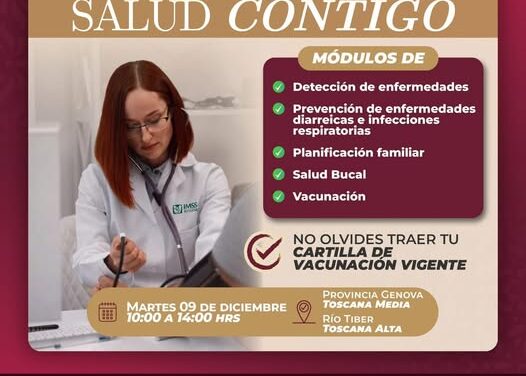 Continúan las «Jornadas Salud Contigo» en Atotonilco de Tula