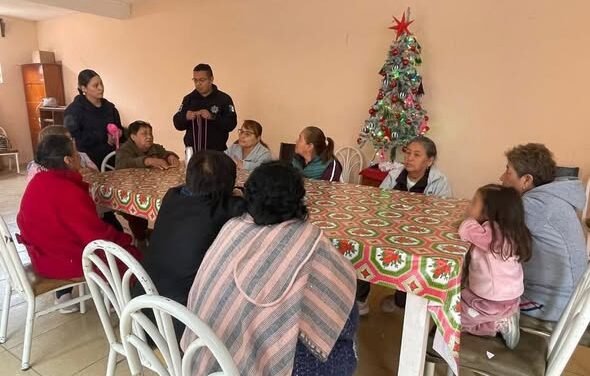 Se llevó a cabo el Taller Lúdico «Vida digna y libre de violenco» en la Casa del Adulto Mayor de El Refugio