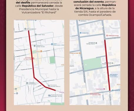 Habrá cierre de vialidades en Atotonilco de Tula por Desfile Navideño